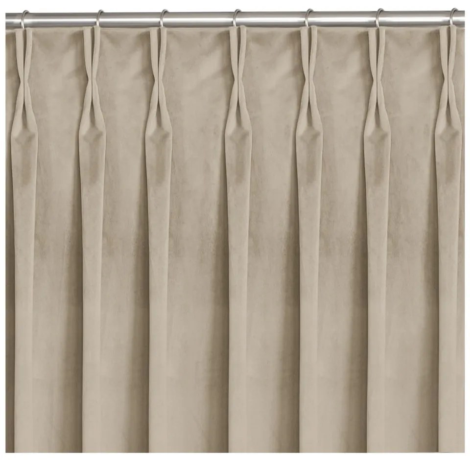 Завеса в кремав цвят 200x270 cm Vila - Homede