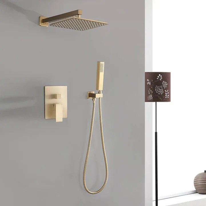 ДУШ СИСТЕМА за вграждане Rea BENTO GOLD