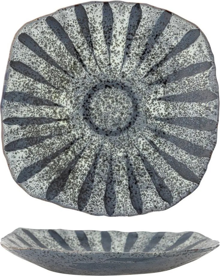 Сива глинена чиния за сервиране ø 32 cm Ramie – Bloomingville