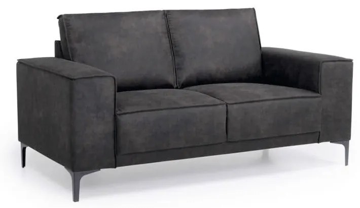 Тъмносив диван от изкуствена кожа 164 см Copenhagen - Scandic