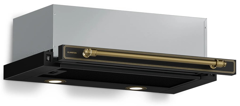 Klarstein Абсорбатор Victoria елегантен, вдъхновен от ретро стила, неподвластен на времето EEC A++ 359 м³/ч 60 см