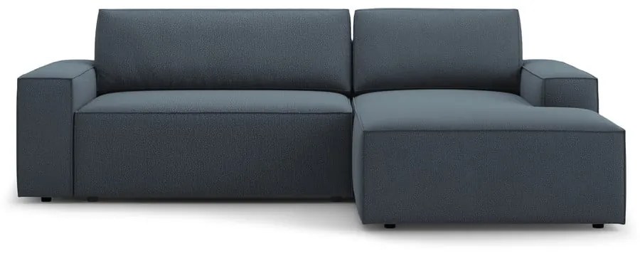 Син разтегателен ъглов диван (десен ъгъл) Jodie – Micadoni Home