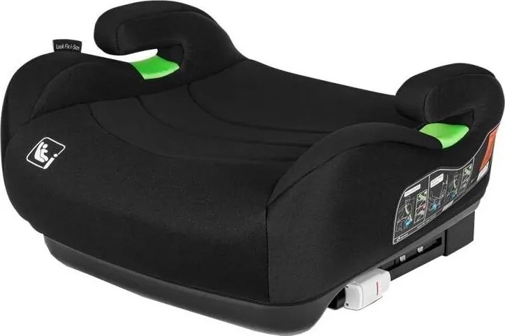 Lionelo - Бустер за кола LUUK FIX i-Size 125-150 cm черен