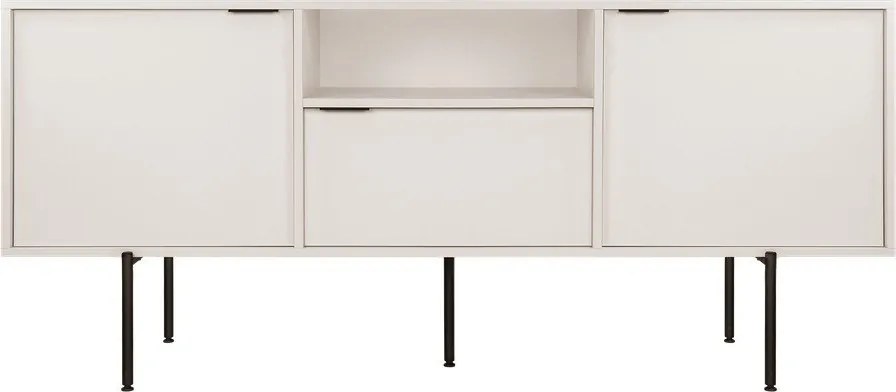 Сиво-бежова маса за телевизор 180x79x50 cm Bau – noo.ma