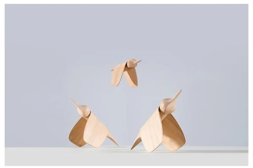 Статуя от дъбово дърво (височина 11,5 cm) Tica – Gazzda