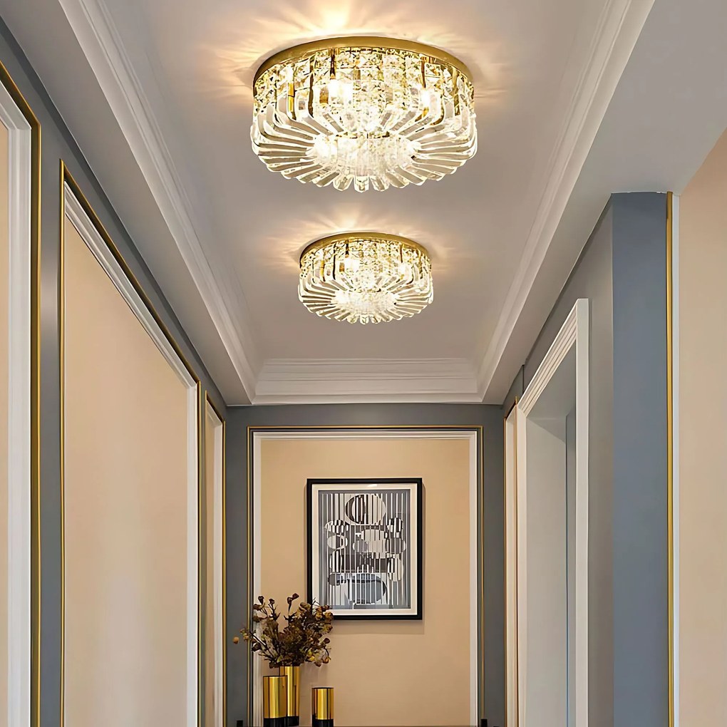 Лампа APP1728-6C 50 cm Gold