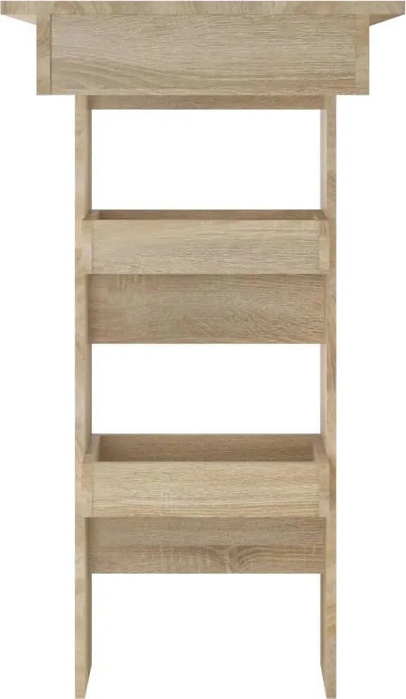 Стенна Дъб сонома 102x45x103,5 см, инженерно дърво
