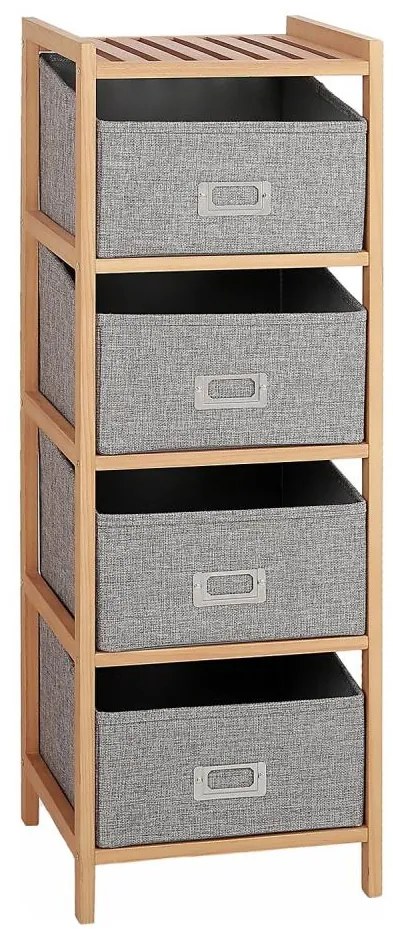 Стелаж с кутии REG 83x28 cm бежов