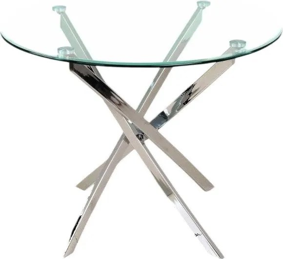 Маса Agis-Сребърен