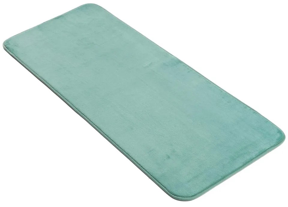 Тюркоаз килим за баня 50x120 cm Vitamine – douceur d'intérieur