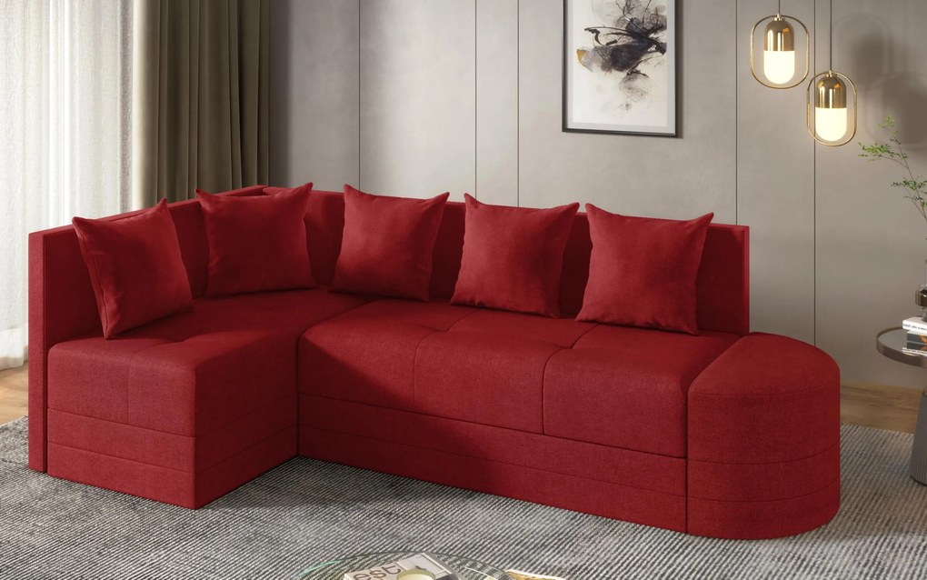 Разтегателен ъглов диван Рейли