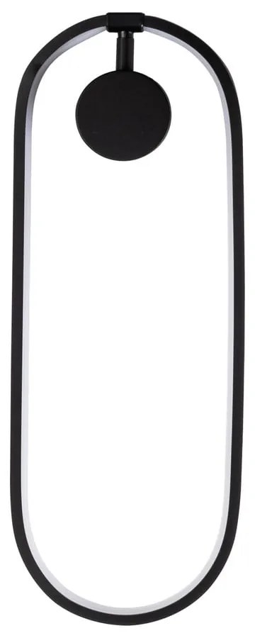 Черна LED стенна лампа Can – Opviq lights