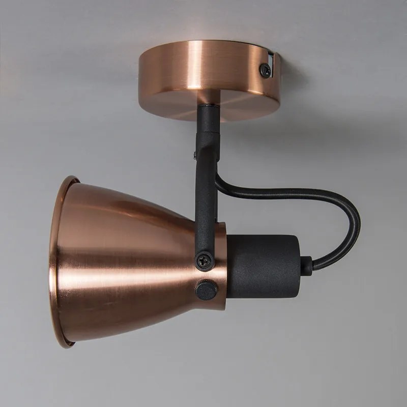 Класически меден регулируем таванен прожектор - Jos