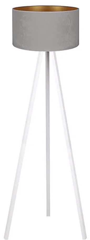 Brilagi - Лампион VELVET 1xE27/60W/230V бял/сив