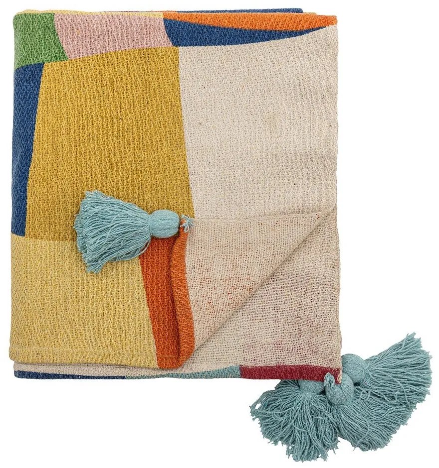 Бебешко одеяло от рециклиран памук 130x160 cm Colorine – Bloomingville Mini