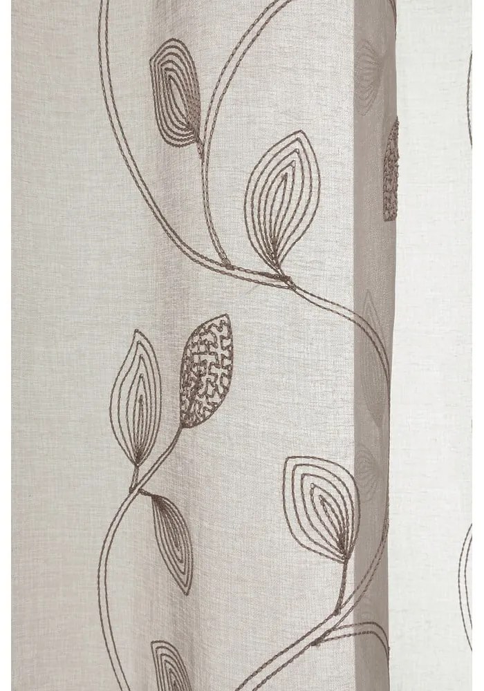 Кафява завеса от воал 135x245 cm – Sehlbach