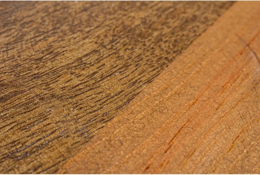 Сива/в естествен цвят метална кръгла масичка за кафе ø 90 cm Lancaster – Bizzotto