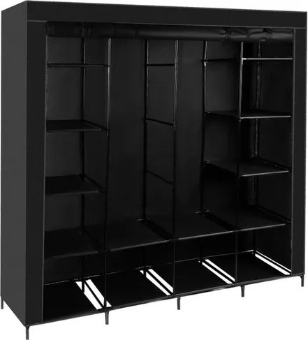 Сгъваем текстилен гардероб Ruhhy 170x170 см – За дрехи