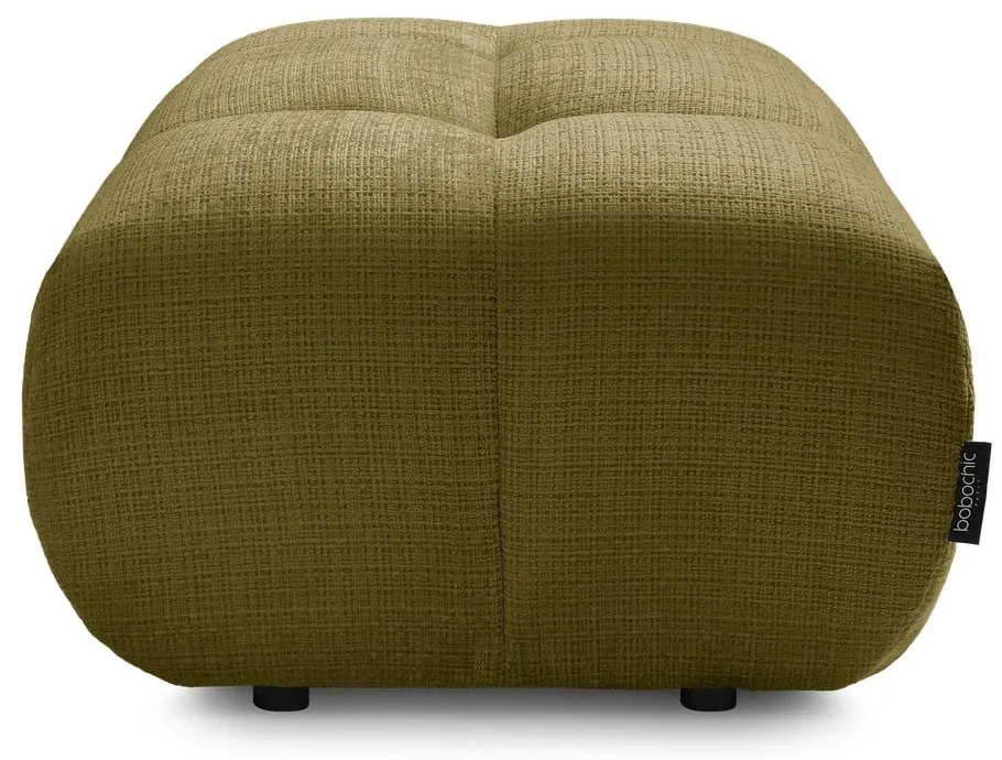 Зелена шенилова табуретка Ivane – Bobochic Paris