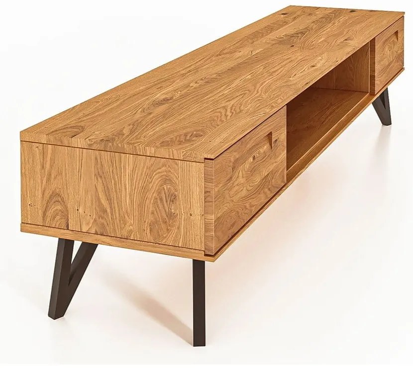 Масичка за телевизор от дъб 182x42 cm Golo - The Beds