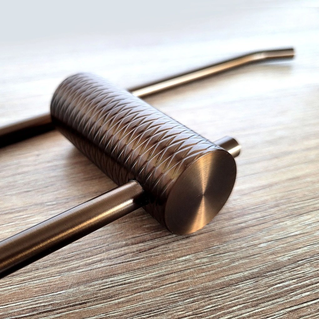 Закачалка за баня 9710 Prism Brush Copper
