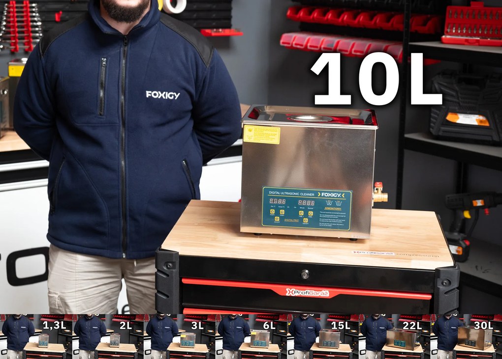 Ултразвукова почистваща машина 10L JPS-40A