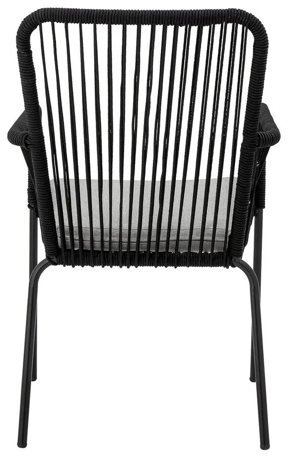 Черни трапезни столове в комплект от 2 броя Santino – Bloomingville