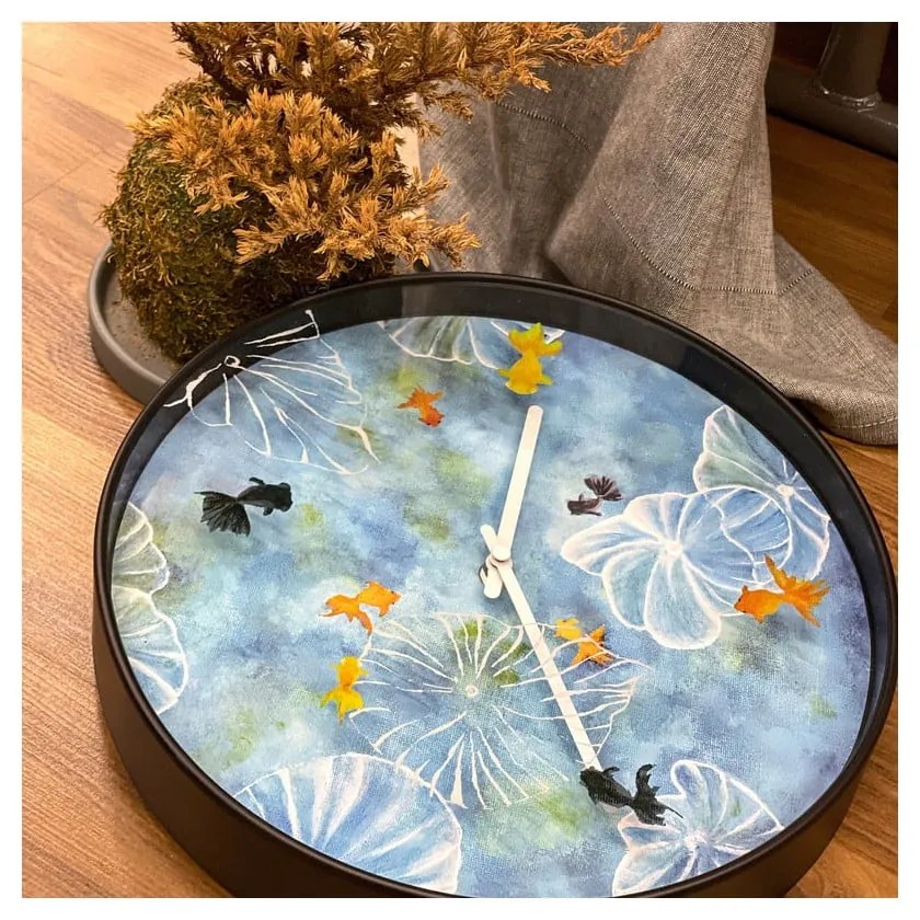 Стенен часовник ø 30 cm Pond – NeXtime