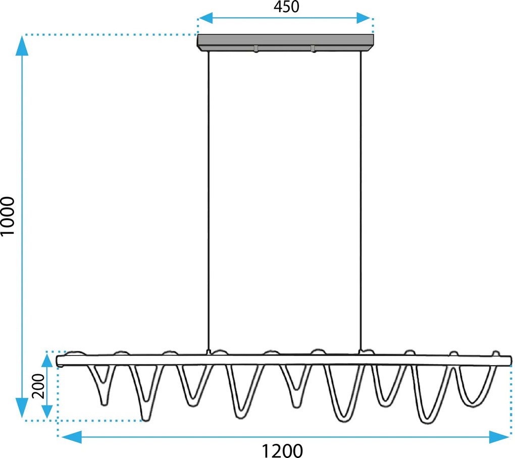 Плафон LED APP1288-CP