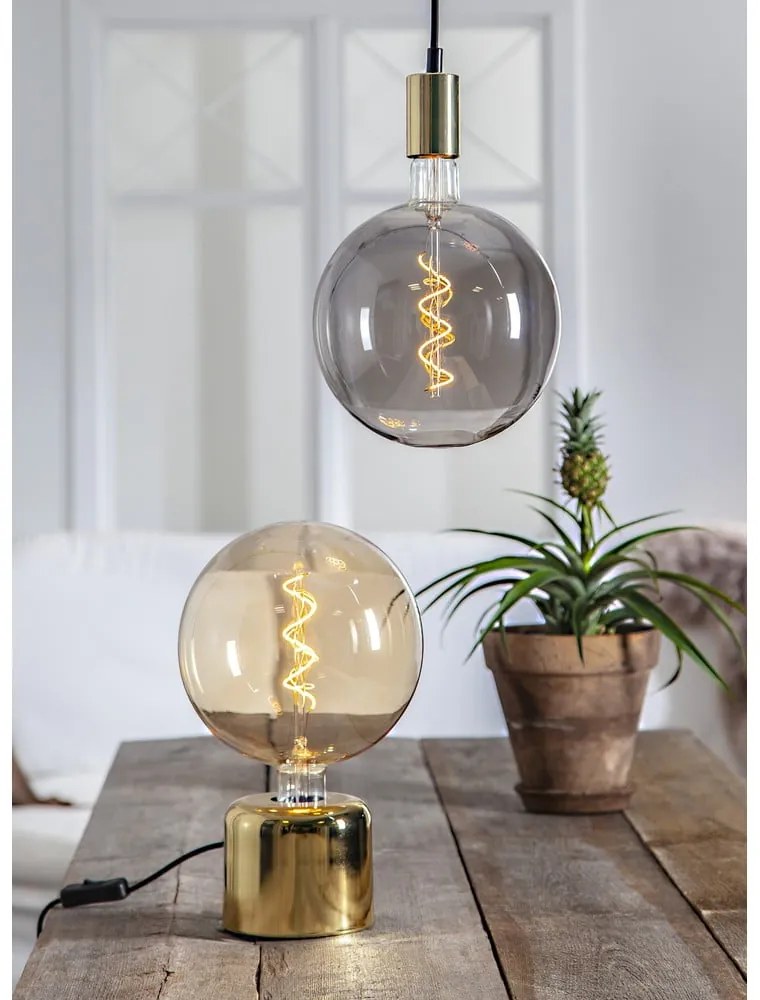 Основа на лампа в месингов цвят 10 cm Glans – Star Trading