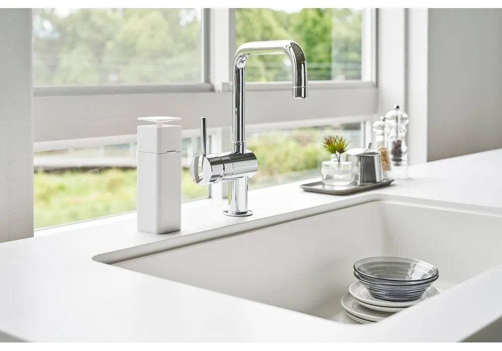 Бял дозатор за перилен препарат Yamazaki , 250 ml Tower - YAMAZAKI