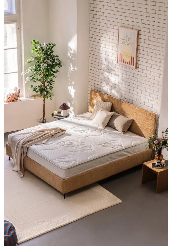 Средно твърд терморегулиращ матрак с пружини 160x200 cm Memory Luna – Bonami Selection