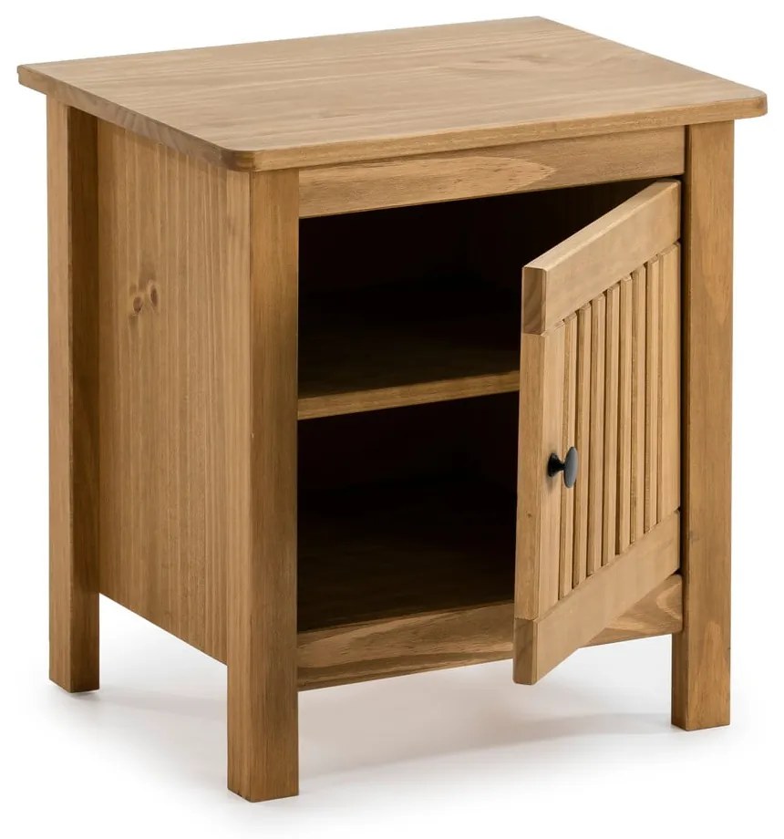 Дървено нощно шкафче Bruna - Marckeric