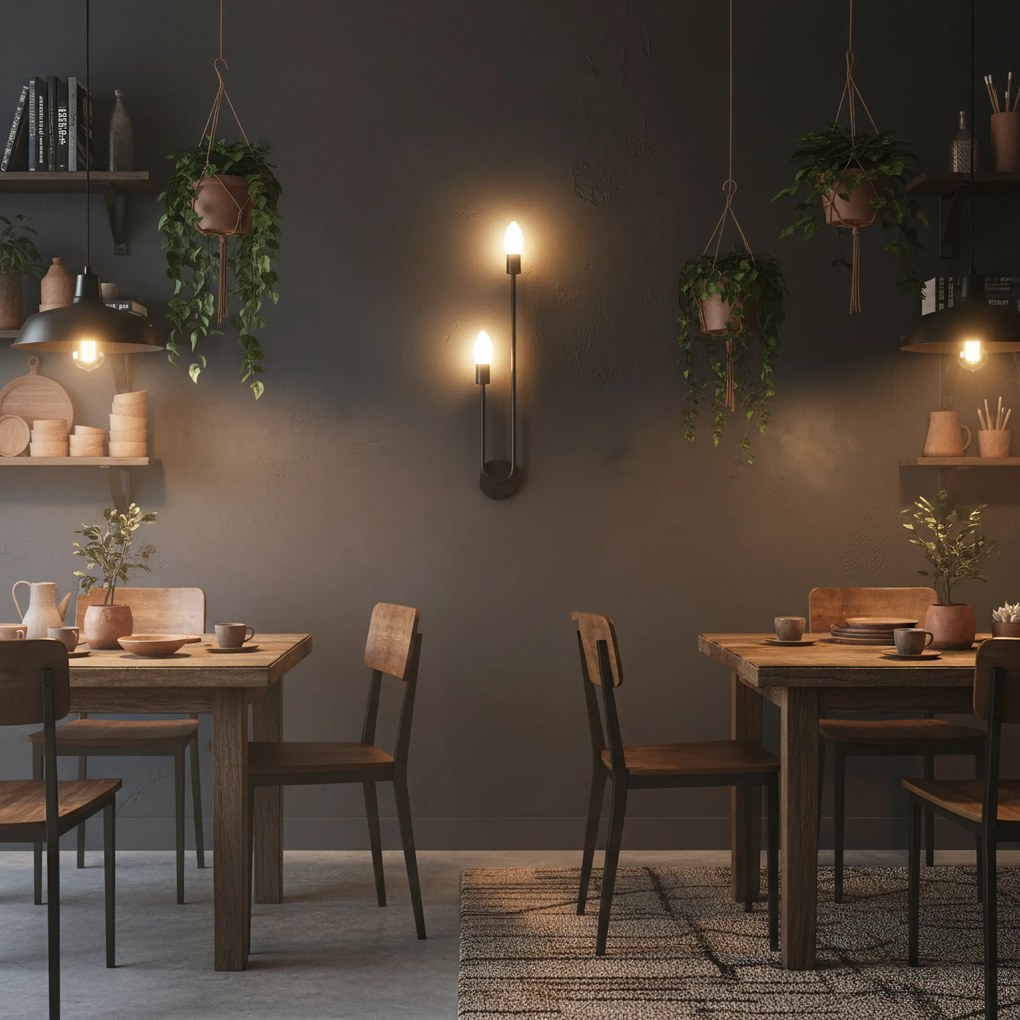 Лампа APP1147-2W black