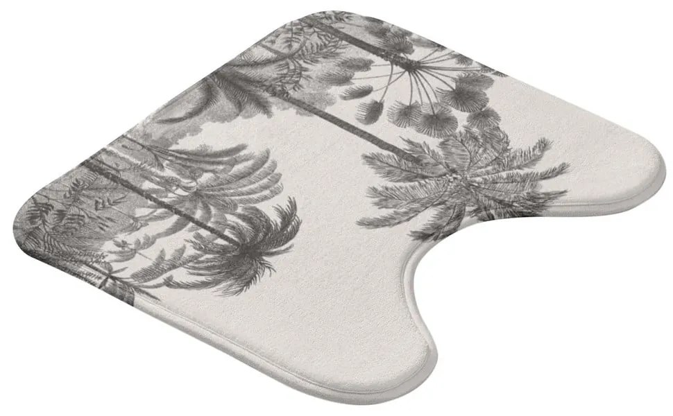 Черно-бежов килим за баня WC 45x45 cm Cocoty – douceur d'intérieur