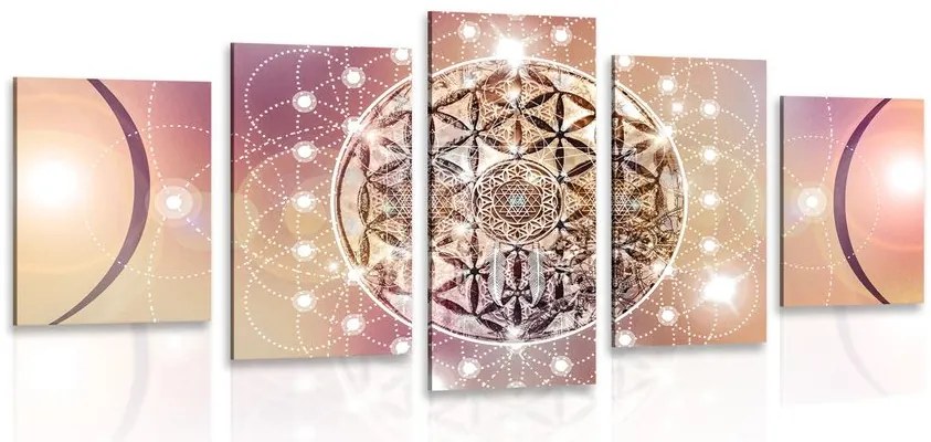 картини от 5 части – Очарователна Мандала