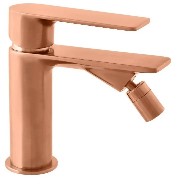 RAV Slezák NL144.0ZRK - Смесител за биде NIL 13,6 cm четкан розово-златен