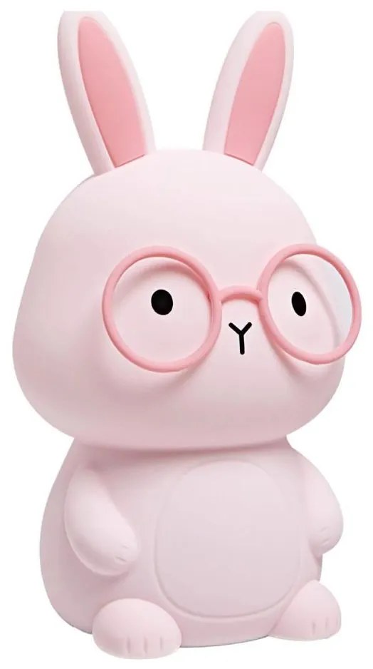 LED RGBW детска лампа FLORKA, димируема, с докосване, 1W, USB, розова