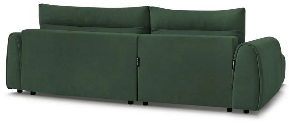 Тъмнозелен ъглов диван Aden – Bobochic Paris