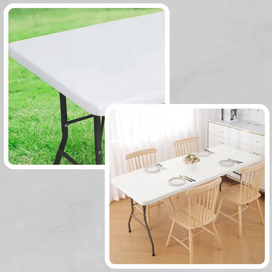 Маса за хранене за градина (сгъваема) Ширина: 70 см | Дължина: 180 см