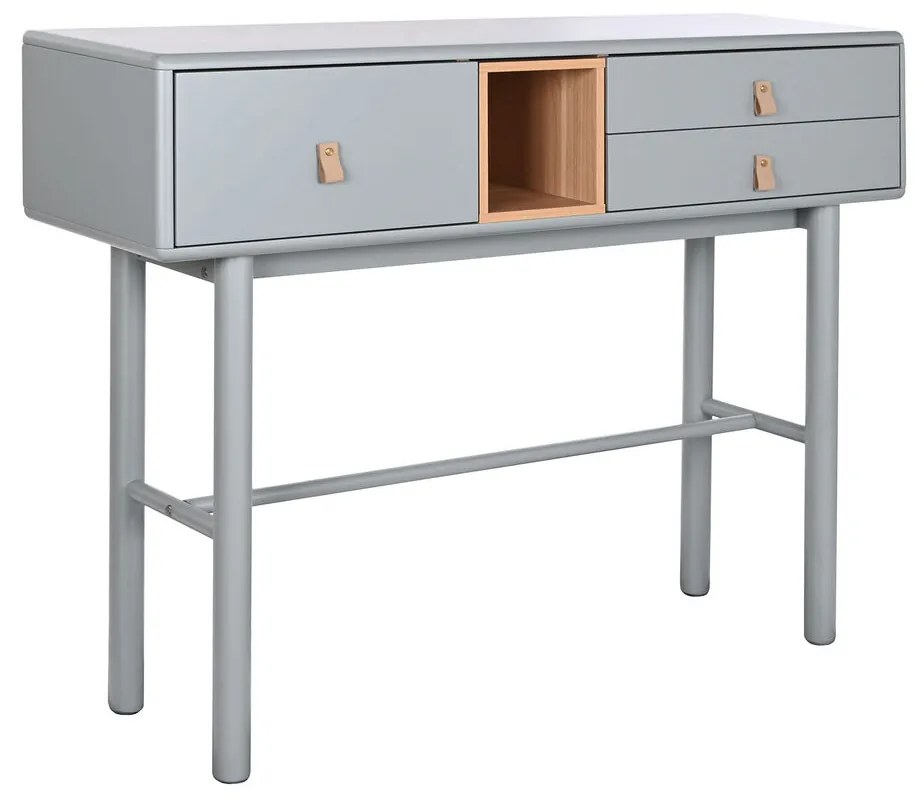 Console Home ESPRIT Син Сив Дървен MDF 120 x 35 x 90 cm