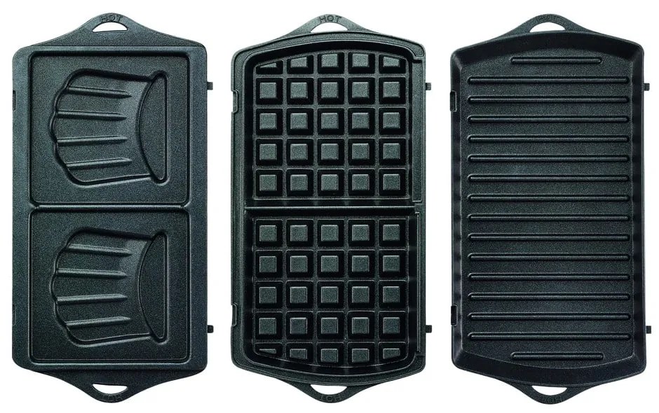 Машина за сандвичи в черно и сребристо Break Time - Tefal