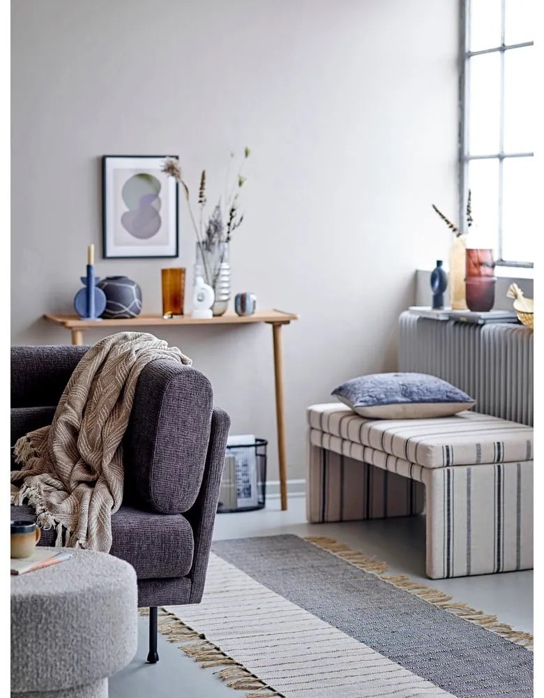 Черна теракотена ваза, височина 16,5 cm Niza - Bloomingville