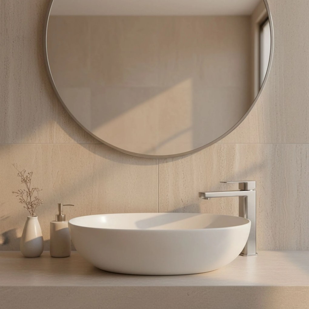 Смесител за баня Rea Arlo Brush Nickle