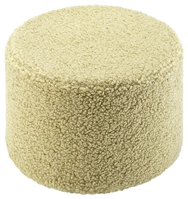 Зелен детски пуф от букле – Wigiwama