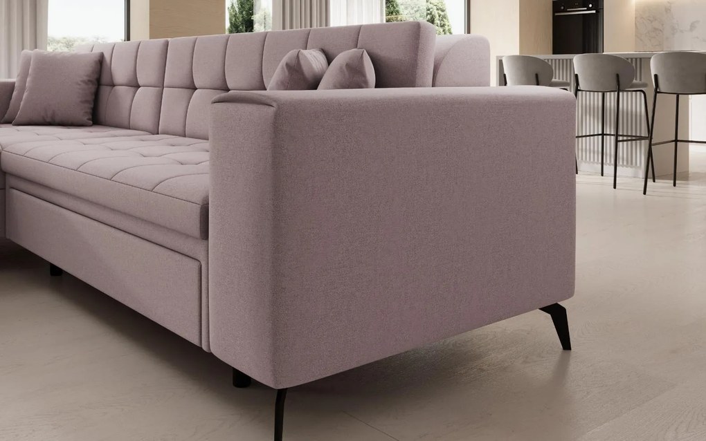 Ъглов диван Gessola-Left-Roz