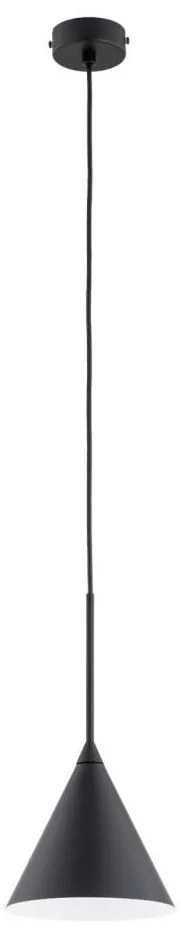 Пендел FABO 1xE27/15W/230V черен