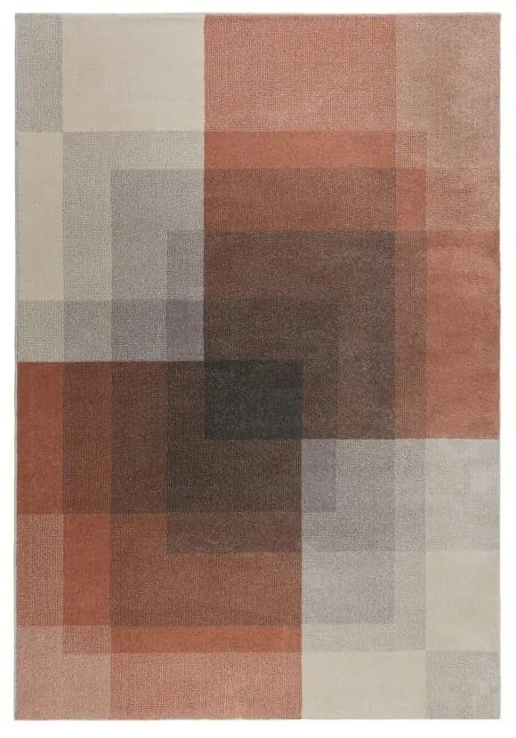Сив и розов килим , 160 x 230 cm Plaza - Flair Rugs