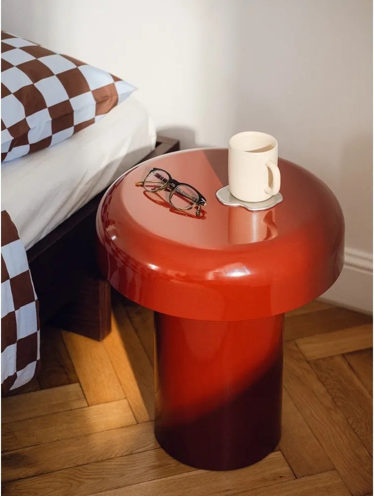 Стоманена кръгла странична масичка ø 40 cm Miko – noo.ma