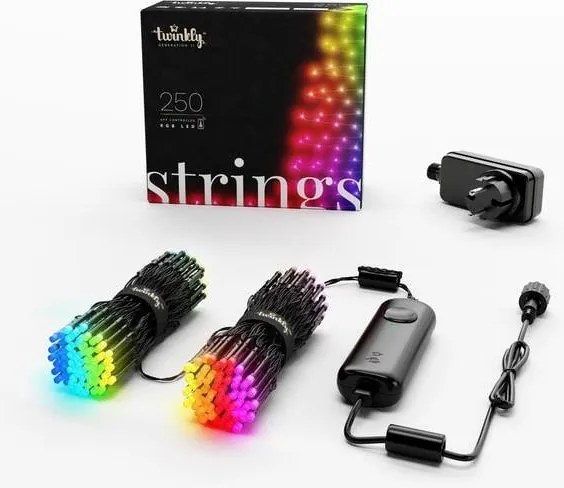 Twinkly TWS250STP-BEU - LED RGB външна  гирлянда 250xLED 23,5m IP44 Wi-Fi